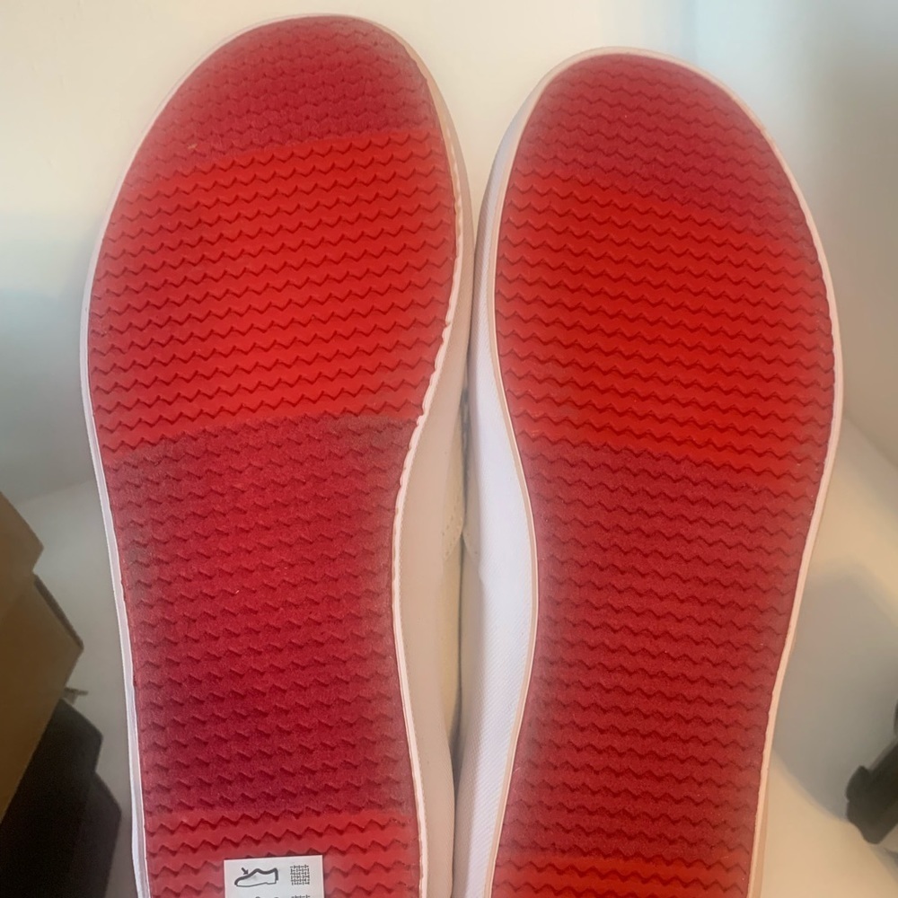 Brand new kids unisex Sperry Bodie white washable tennis shoes big kids size 1 - Picture 8 of 8